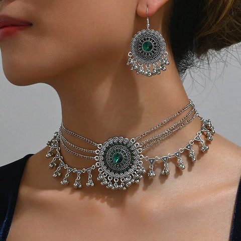Patricia Crystal Collar Set